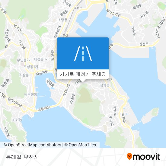 봉래길 지도
