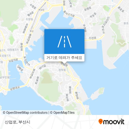 산업로 지도