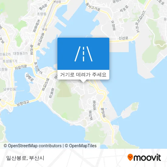 일산봉로 지도