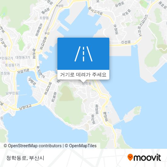 청학동로 지도