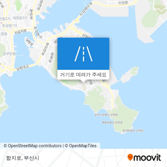 함지로 지도