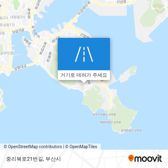 중리북로21번길 지도