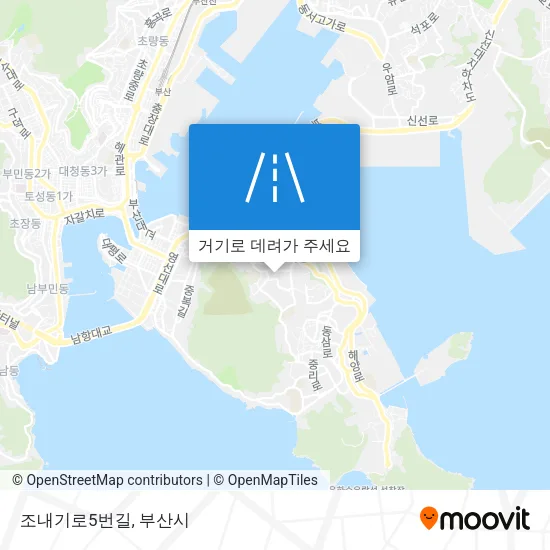 조내기로5번길 지도