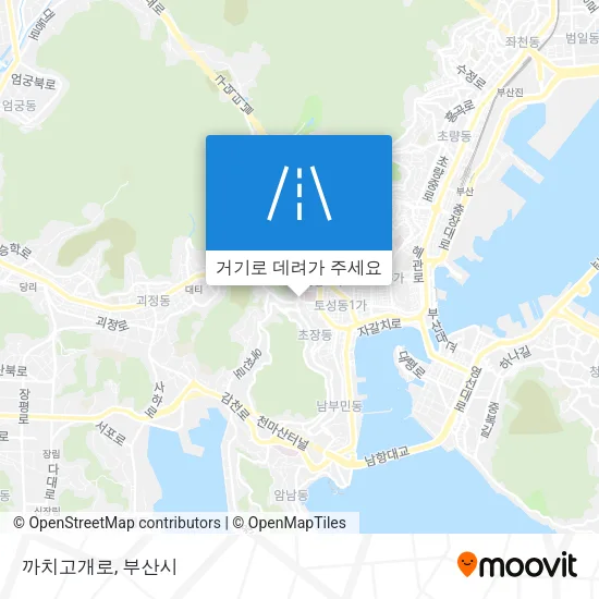 까치고개로 지도