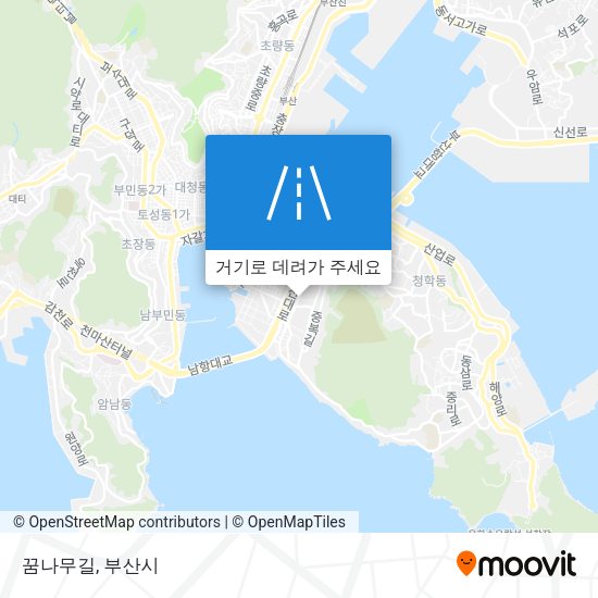 꿈나무길 지도