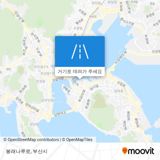 봉래나루로 지도