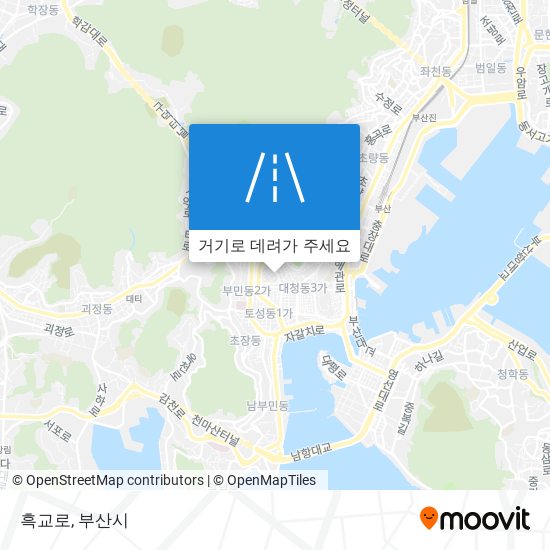 흑교로 지도