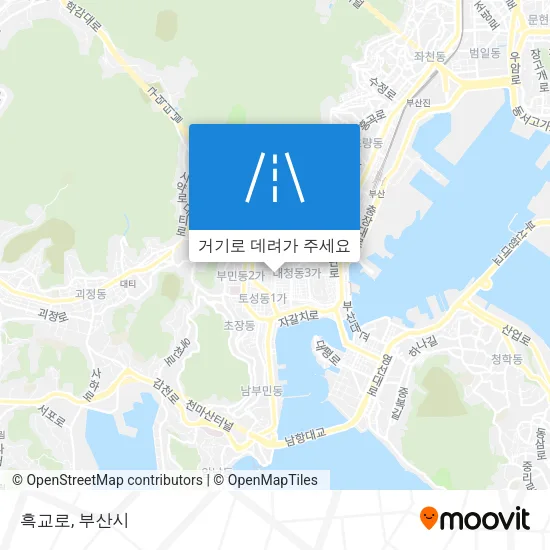 흑교로 지도