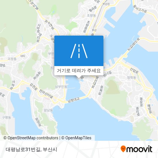대평남로31번길 지도