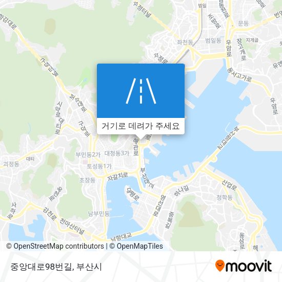 중앙대로98번길 지도