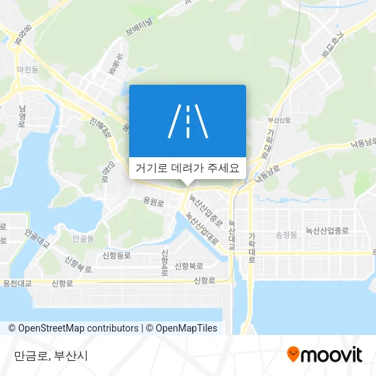 만금로 지도