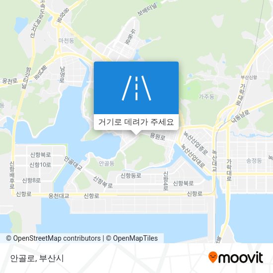 안골로 지도