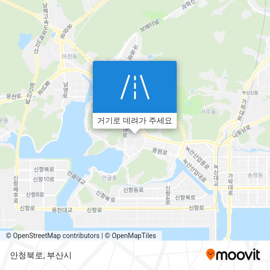 안청북로 지도