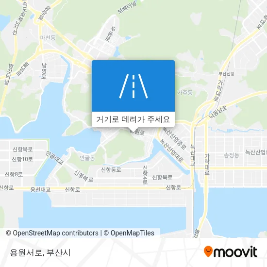용원서로 지도