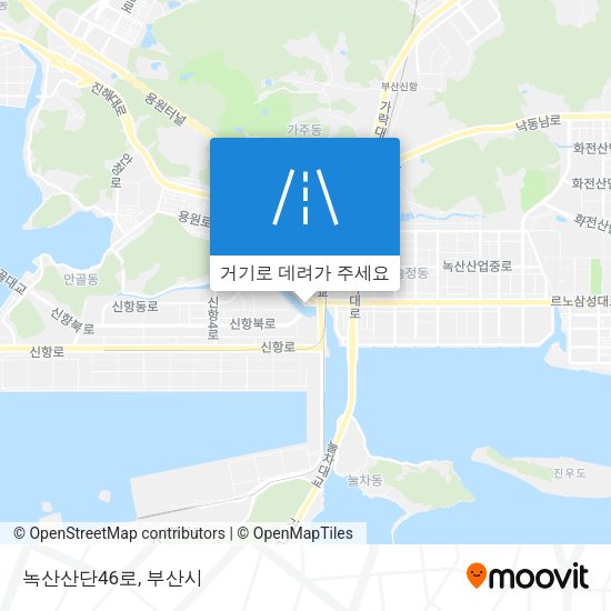 녹산산단46로 지도