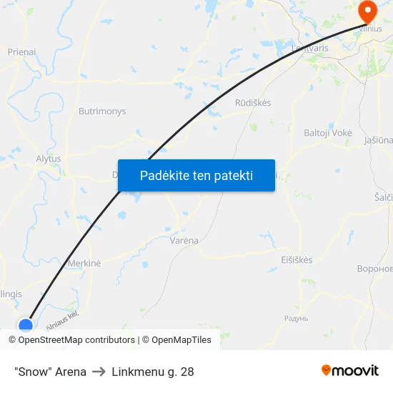 "Snow" Arena to Linkmenu g. 28 map