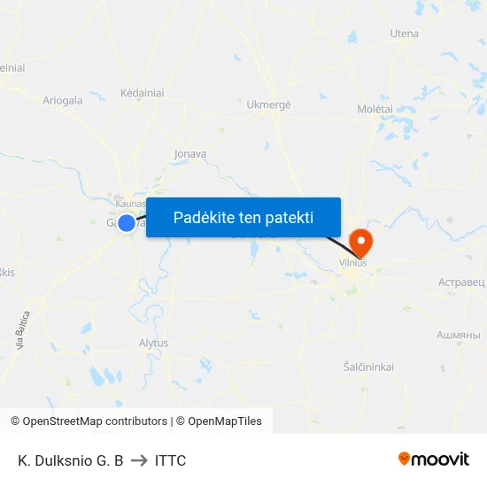 K. Dulksnio G. B to ITTC map