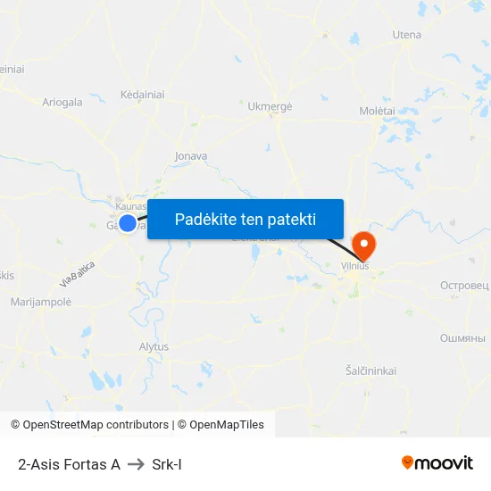 2-Asis Fortas A to Srk-I map