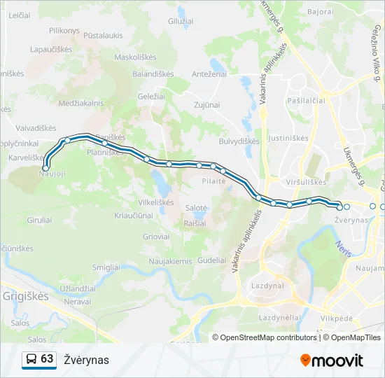 63  Line Map