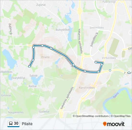 30  Line Map