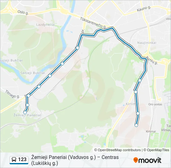 123  Line Map