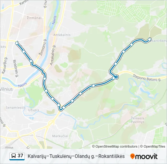 37  Line Map