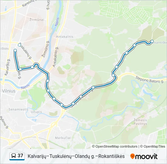 37  Line Map
