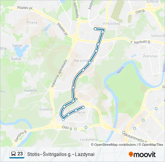 23  Line Map