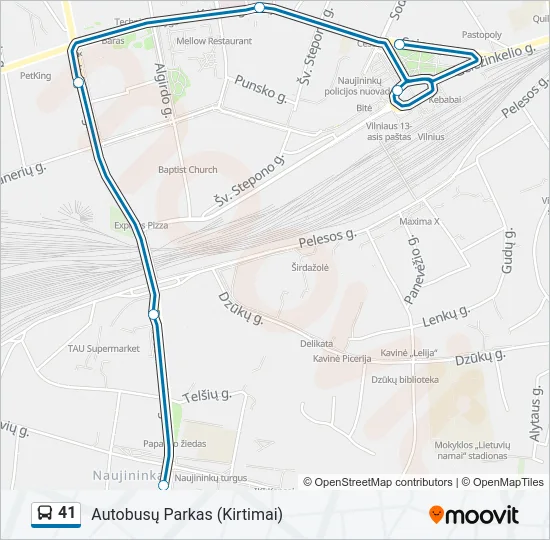 41  Line Map