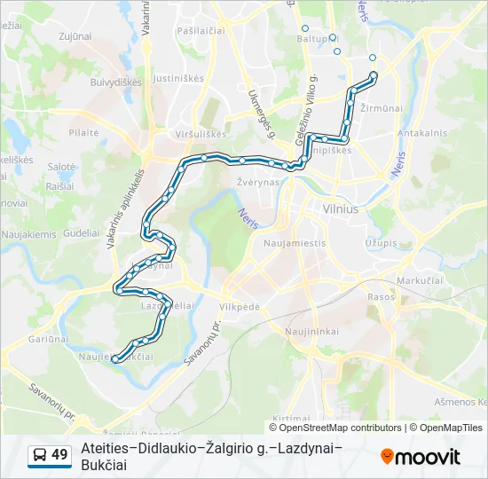  49: карта маршрута