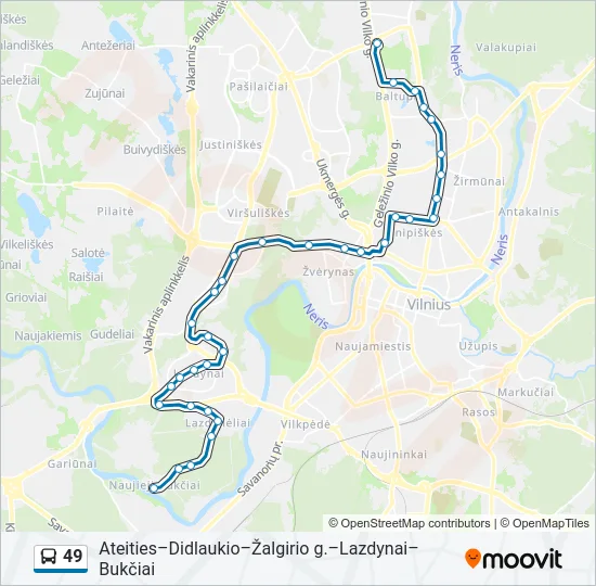49  Line Map