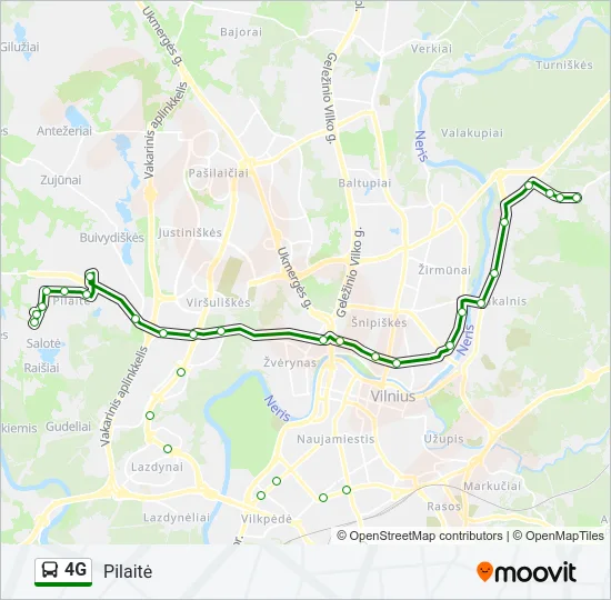 4G  Line Map