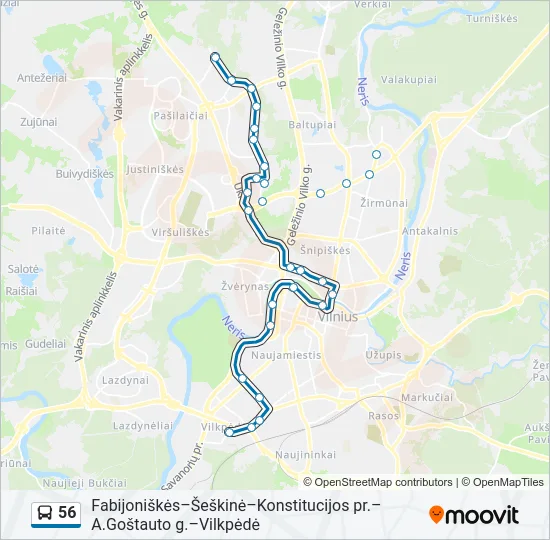 56  Line Map