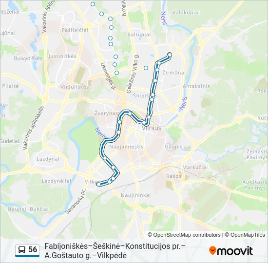 56  Line Map