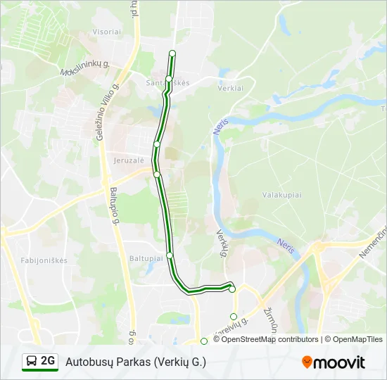 2G  Line Map