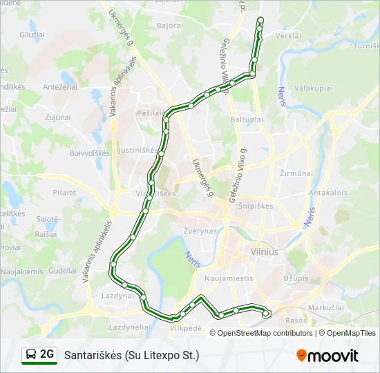 2G  Line Map