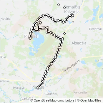 25A Bus Line Map
