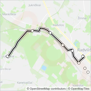 E5 Bus Line Map