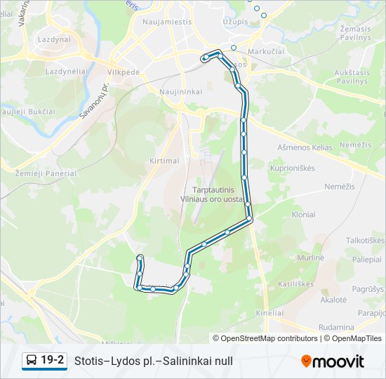 19-2  kelionės žemėlapis