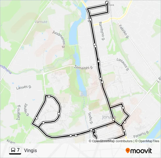  7: карта маршрута