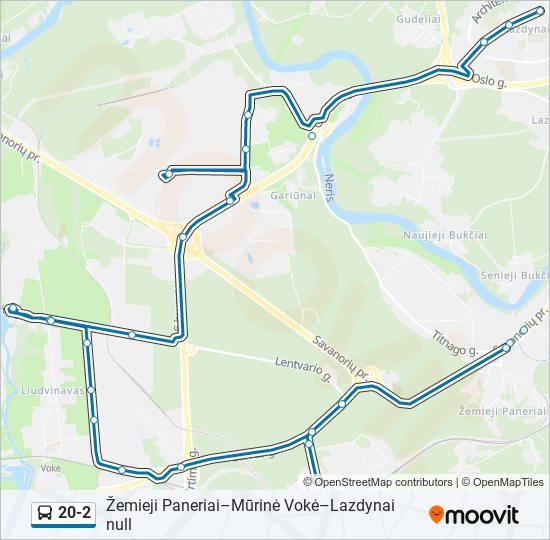 20-2  kelionės žemėlapis