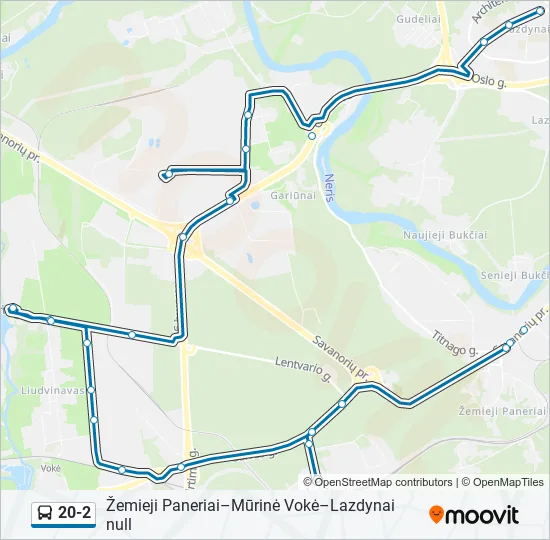 20-2  kelionės žemėlapis