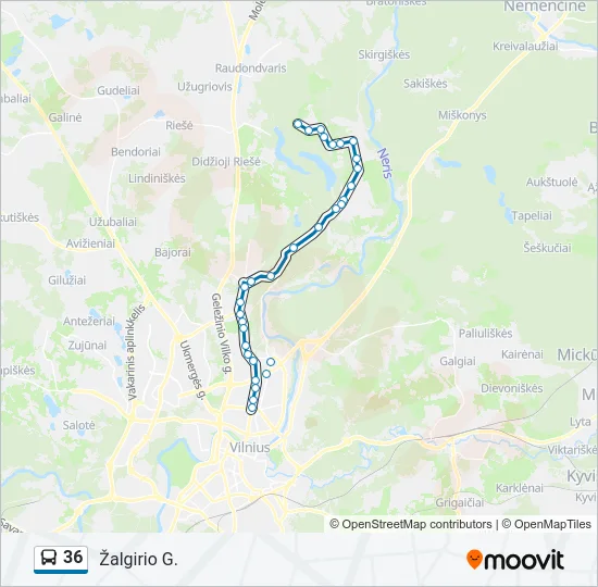 36  Line Map