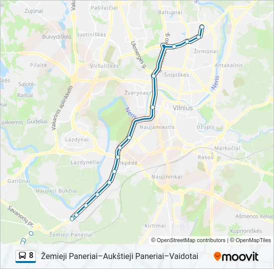 8  Line Map