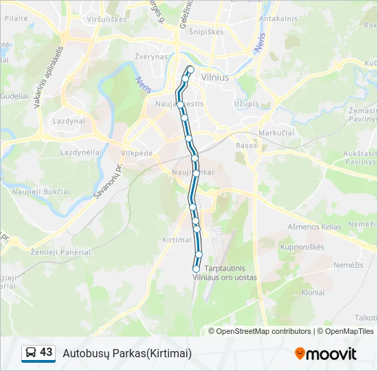 43  Line Map