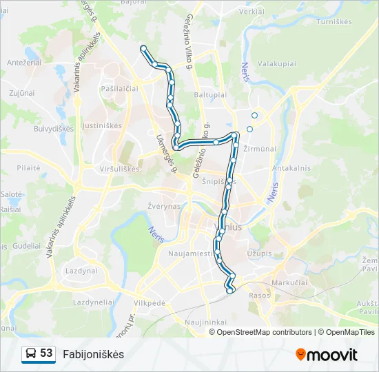 53  Line Map