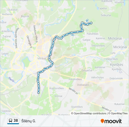 38  Line Map