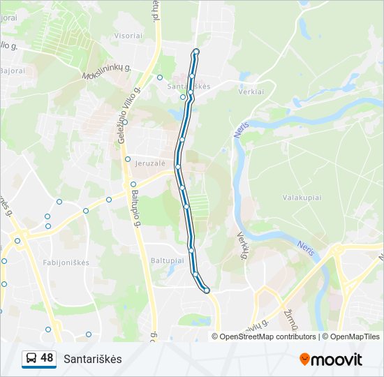 48  kelionės žemėlapis