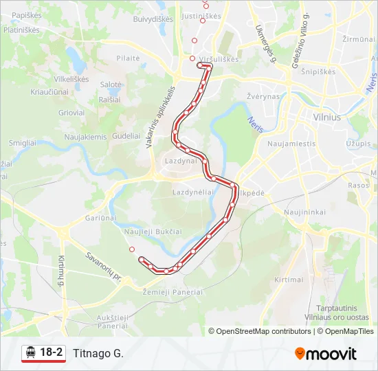  18-2: карта маршрута