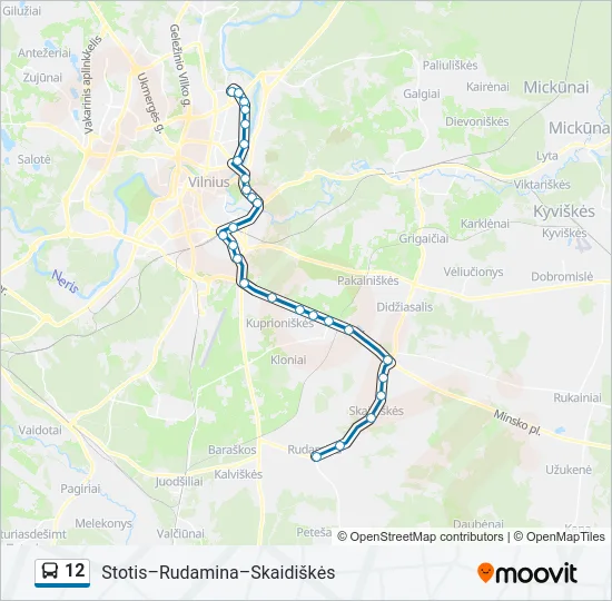 12  Line Map